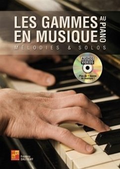 Cover Les Gammes En Musique Au Piano (Livre/DVD) Klavier Buch + DVD