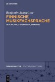 Finnische Musikfachsprache (eBook, ePUB) Finnische Musikfachsprache (eBook, ePUB)