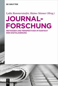 Cover Journalforschung (eBook, ePUB)