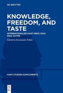 Cover Knowledge, Freedom, and Taste (eBook, ePUB)