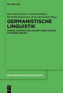 Cover Germanistische Linguistik (eBook, ePUB)