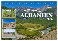 Cover Albanien - wild, authentisch, abenteuerlich (Tischkalender 2026 DIN A5 quer), CALVENDO Monatskalender