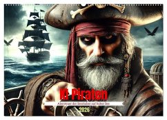KI Piraten - Abenteuer der Seeräuber auf hoher See (Wandkalender 2026 DIN A2 quer), CALVENDO Monatskalender KI Piraten - Abenteuer der Seeräuber auf hoher See (Wandkalender 2026 DIN A2 quer), CALVENDO Monatskalender