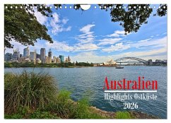 Cover Australien - Highlights Ostküste (Wandkalender 2026 DIN A4 quer), CALVENDO Monatskalender