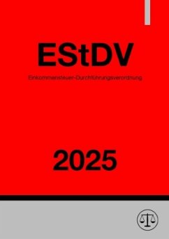 Cover Einkommensteuer-Durchführungsverordnung - EStDV 2025