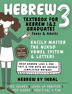 Hebrew 3 Textbook - Hebrew by Inbal