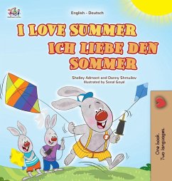 I Love Summer (English German Bilingual Children's Book) - Admont, Shelley; Shmuilov, Danny; Books, Kidkiddos