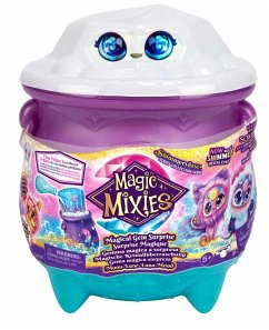 Cover Moose Toys 300197 - Magic Mixies, Magical Gem Surprise Zauberkessel Mond, Magische Kristallüberraschung