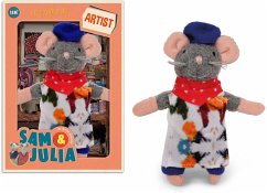 Cover Sam und Julia 300911 - Plüsch-Maus Künstler, 12 cm