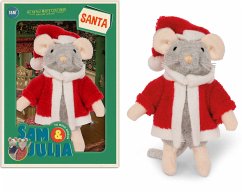 Cover Sam und Julia 300912 - Plüsch-Maus Santa, 12 cm