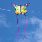 Ecoline 102223 - Ecoline: Butterfly Kite Rainbow, 95x120cm, Drachen/Kinderdrachen