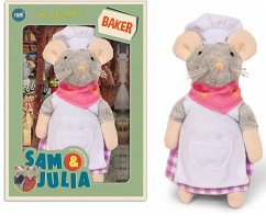 Cover Sam und Julia 300910 - Plüsch-Maus Bäcker, 12 cm