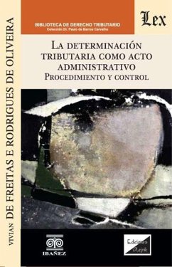 Cover La determinación tributaria como acto administrativo (eBook, PDF)