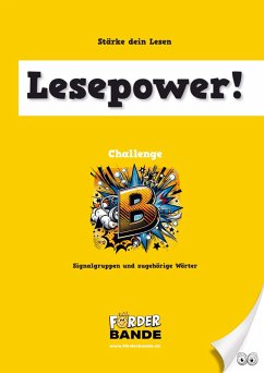 Cover Lesepower! Challenge B - Signalgruppen und zugehörige Wörter