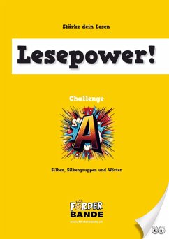 Cover Lesepower! Challenge A - Silben, Silbengruppen und Wörter