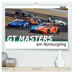 Cover GT Masters am Nürburgring (hochwertiger Premium Wandkalender 2026 DIN A2 quer), Kunstdruck in Hochglanz