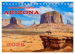 Cover Unterwegs in ARIZONA (Tischkalender 2026 DIN A5 quer), CALVENDO Monatskalender