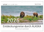 Entdeckungsreise durch ALASKA (Wandkalender 2026 DIN A3 quer), CALVENDO Monatskalender