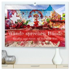Cover Wände sprechen Bände (hochwertiger Premium Wandkalender 2026 DIN A2 quer), Kunstdruck in Hochglanz