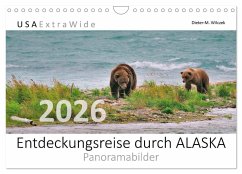 Cover Entdeckungsreise durch ALASKA (Wandkalender 2026 DIN A4 quer), CALVENDO Monatskalender