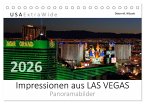Impressionen aus LAS VEGAS (Tischkalender 2026 DIN A5 quer), CALVENDO Monatskalender Impressionen aus LAS VEGAS (Tischkalender 2026 DIN A5 quer), CALVENDO Monatskalender