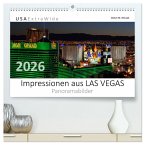 Impressionen aus LAS VEGAS (hochwertiger Premium Wandkalender 2026 DIN A2 quer), Kunstdruck in Hochglanz