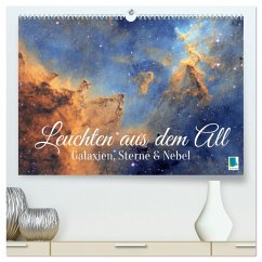 Cover Galaxien, Sterne und Nebel: Leuchten aus dem All (hochwertiger Premium Wandkalender 2026 DIN A2 quer), Kunstdruck in Hochglanz