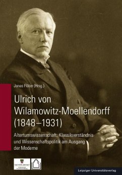 Cover Ulrich von Wilamowitz-Moellendorff (1848-1931)
