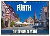Fürth - die Denkmalstadt (Wandkalender 2026 DIN A4 quer), CALVENDO Monatskalender