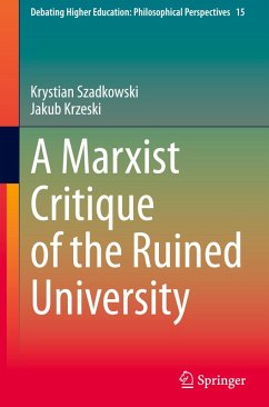 Cover A Marxist Critique of the Ruined University