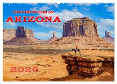 Cover Unterwegs in ARIZONA (Wandkalender 2026 DIN A2 quer), CALVENDO Monatskalender