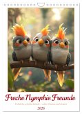 Freche Nymphie Freunde (Wandkalender 2026 DIN A4 hoch), CALVENDO Monatskalender
