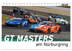 Cover GT Masters am Nürburgring (Tischkalender 2026 DIN A5 quer), CALVENDO Monatskalender