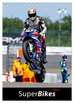 Cover SuperBikes (Tischkalender 2026 DIN A5 hoch), CALVENDO Monatskalender