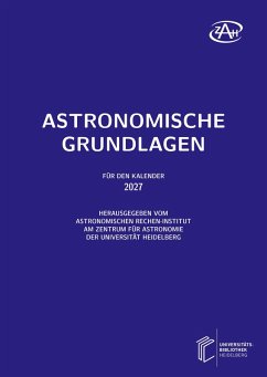 Cover Astronomische Grundlagen für den Kalender ... / Astronomische Grundlagen