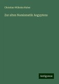 Zur alten Numismatik Aegyptens Zur alten Numismatik Aegyptens