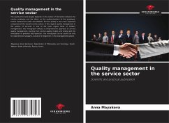 Cover Quality management in the service sector