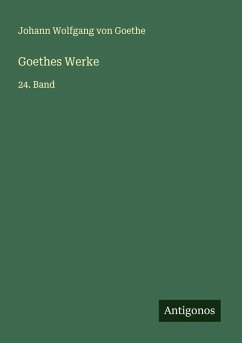Cover Goethes Werke