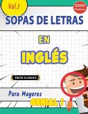 SOPA DE LETRAS EN INGLÉS PARA MAYORES - GENIAL! VOL.1 - DELTA CLASSICS