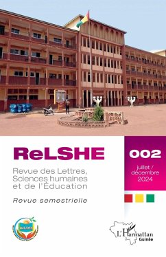 Cover Revue des Lettres, Sciences humaines et de l'Éducation N° 002, juillet - décembre 2024