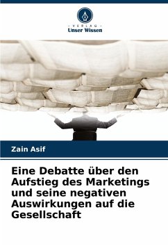 Cover Eine Debatte über den Aufstieg des Marketings und seine negativen Auswirkungen auf die Gesellschaft