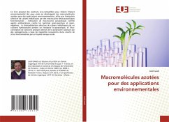 Cover Macromolécules azotées pour des applications environnementales