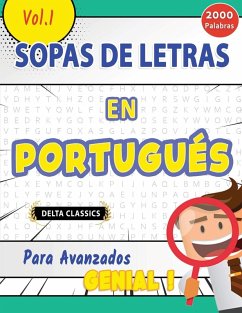 SOPA DE LETRAS EN PORTUGUÉS PARA AVANZADOS - GENIAL! VOL.1 - DELTA CLASSICS - Delta Classics