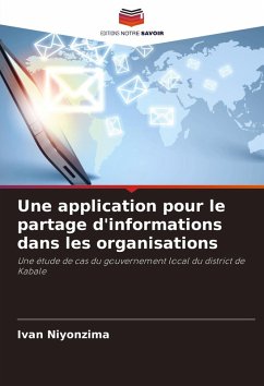 Une application pour le partage d'informations dans les organisations - Niyonzima, Ivan