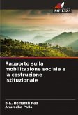 Rapporto sulla mobilitazione sociale e la costruzione istituzionale