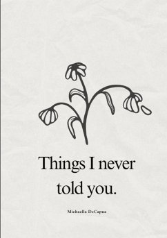 Cover Things I never told you