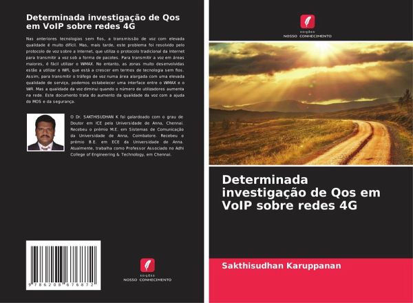 Determinada investigação de Qos em VoIP sobre redes 4G Determinada investigação de Qos em VoIP sobre redes 4G