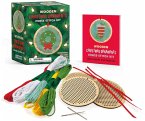 Wooden Christmas Ornaments Cross-Stitch Kit