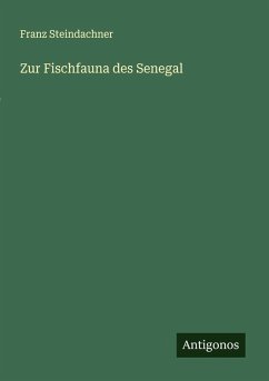 Cover Zur Fischfauna des Senegal