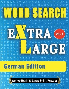 Cover WORD SEARCH Extra Large - German Edition